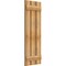 Ekena Millwork Spaced Board-n-Batten Shutters, Rough Sawn Western Red Cedar, 17 1/8W x 48H, PR RBS06S17X048RWR - alternate 3